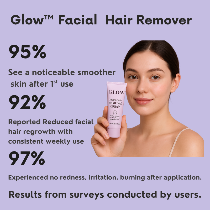 GLOW™ Facial Hair Removal Cream