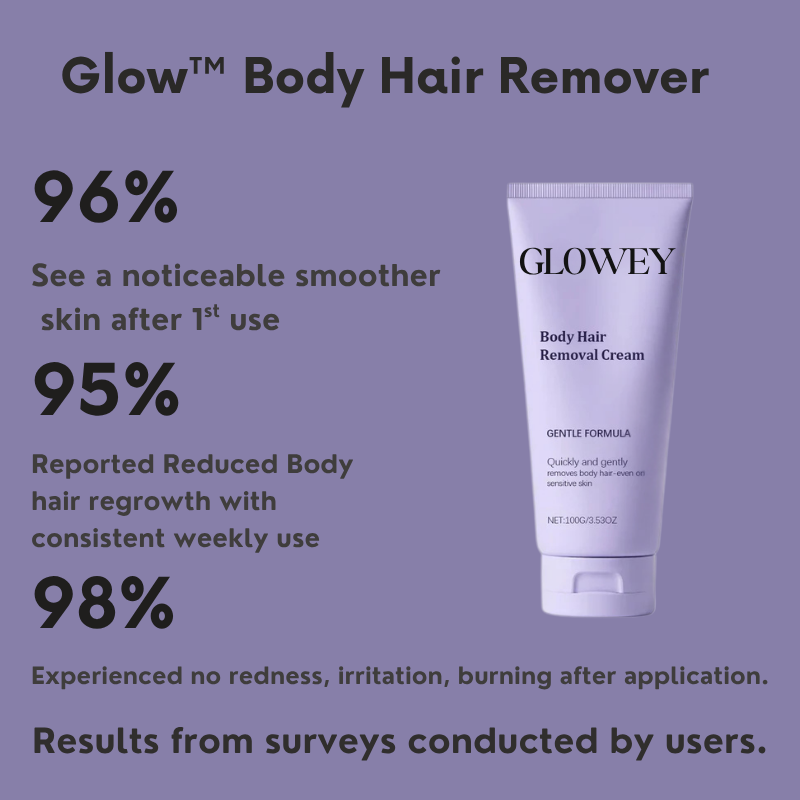 GLOW™ Body Hair Removal Cream
