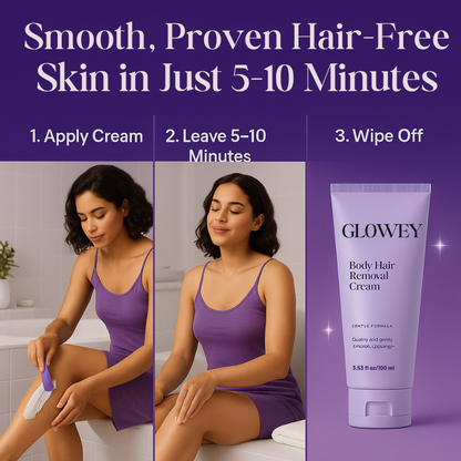 GLOW™ Body Hair Removal Cream