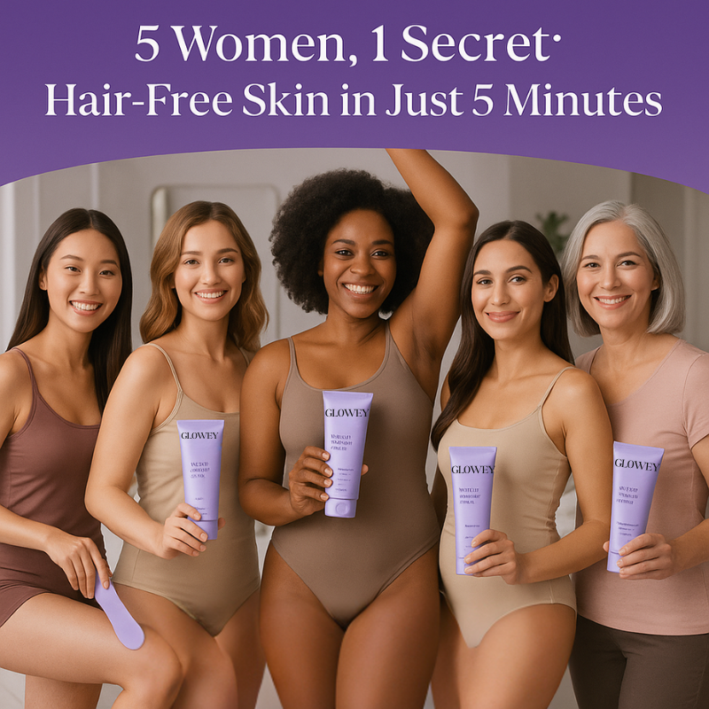 GLOW™ Body Hair Removal Cream