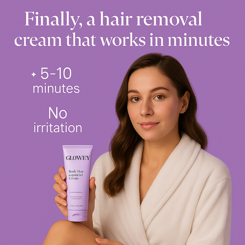 GLOW™ Body Hair Removal Cream
