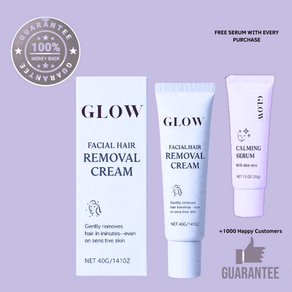 GLOW™ Facial Hair Removal Cream